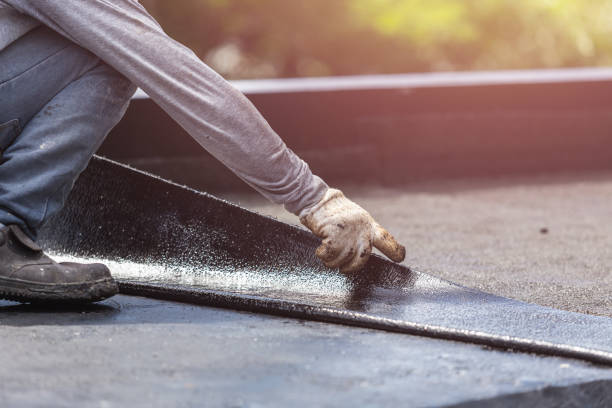 Professional Basement Waterproofing technician working in Boone Grove, IN